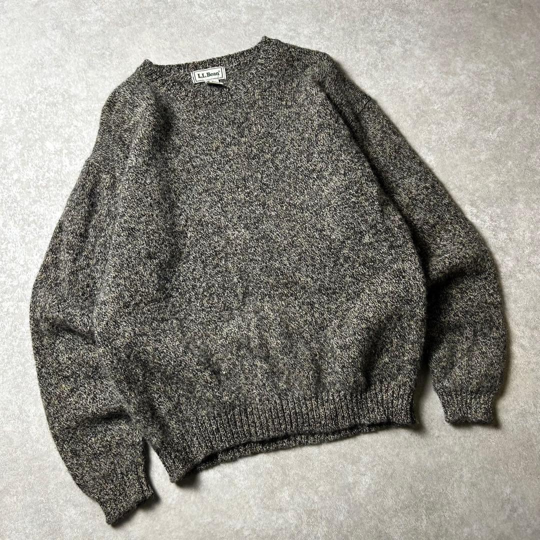 90s old L.L.BEAN スコットランド製ウール100% ニットセーター