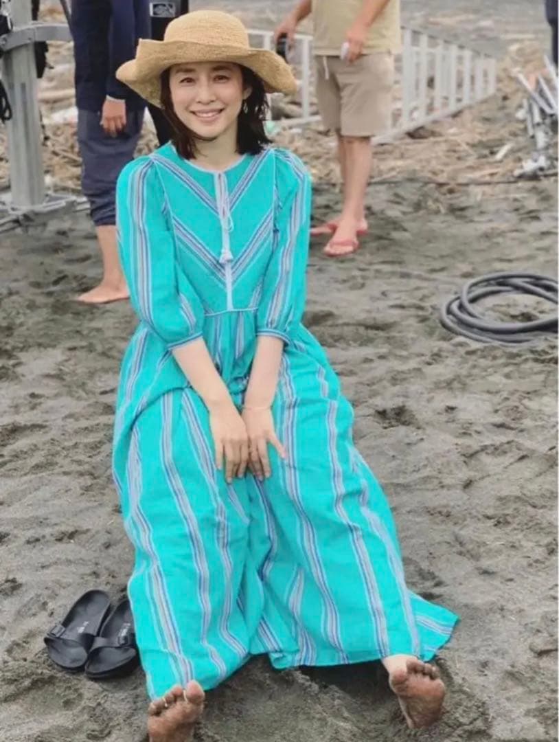 未使用・完売品】ヌキテパ ワンピース 石田ゆりこさん着用 - メルカリ