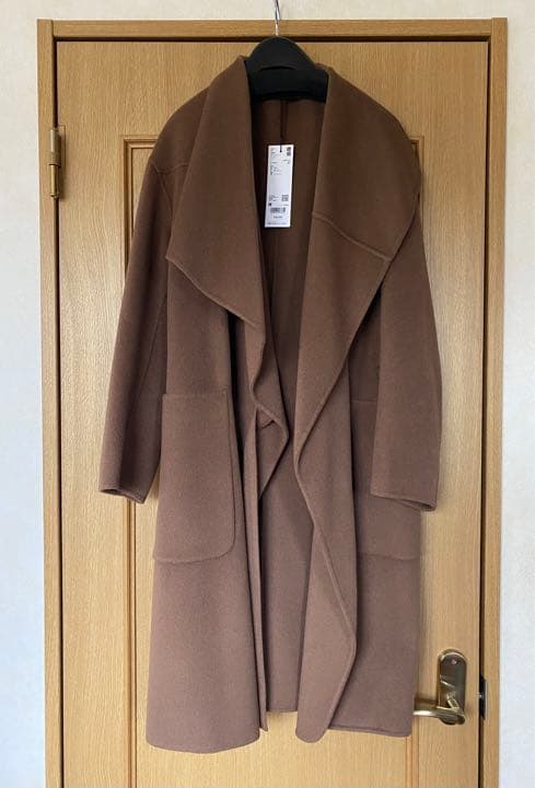 UNIQLO +J ユニクロ プラスジェイ カシミアブレンドノーカラーコート M