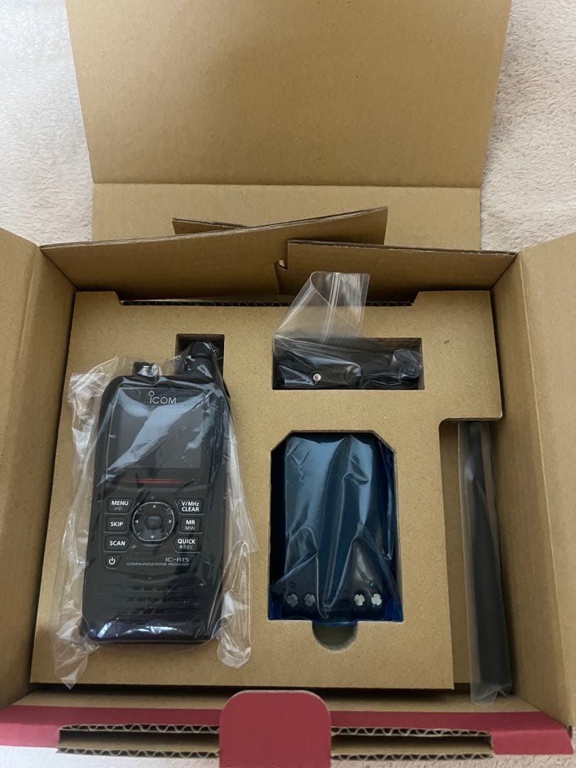 9/20迄値下げ！美品IC-R15 SRH770 BP-293セット BP-293 IC-R15/R30用乾電池ケース アイコム(ICOM)