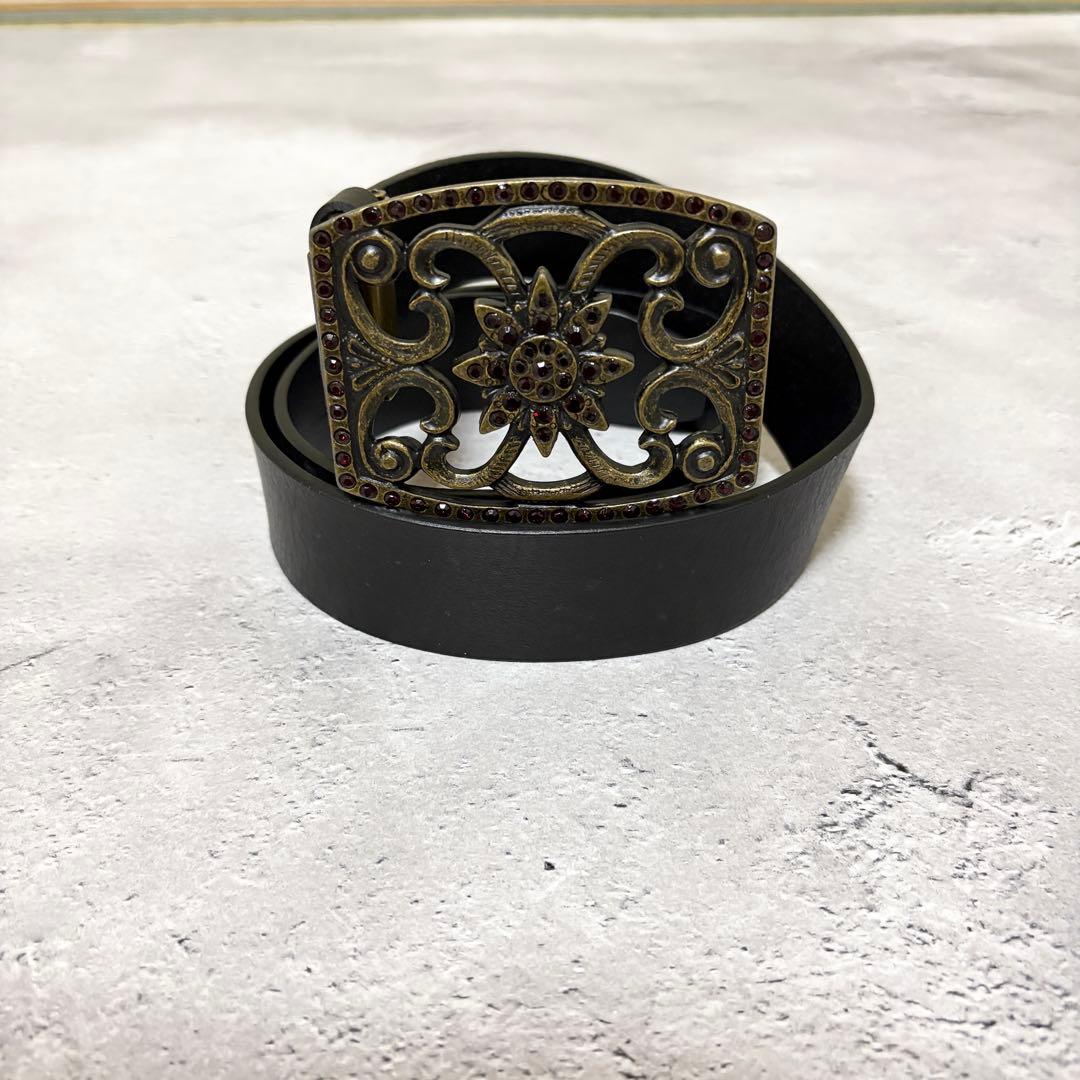 y2k archive 00s Gothic Buckle Belt - メルカリ