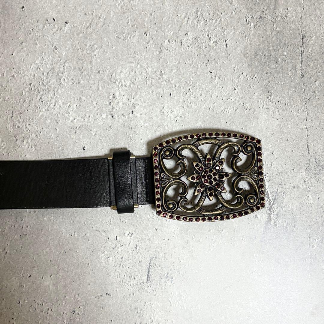 y2k archive 00s Gothic Buckle Belt - メルカリ