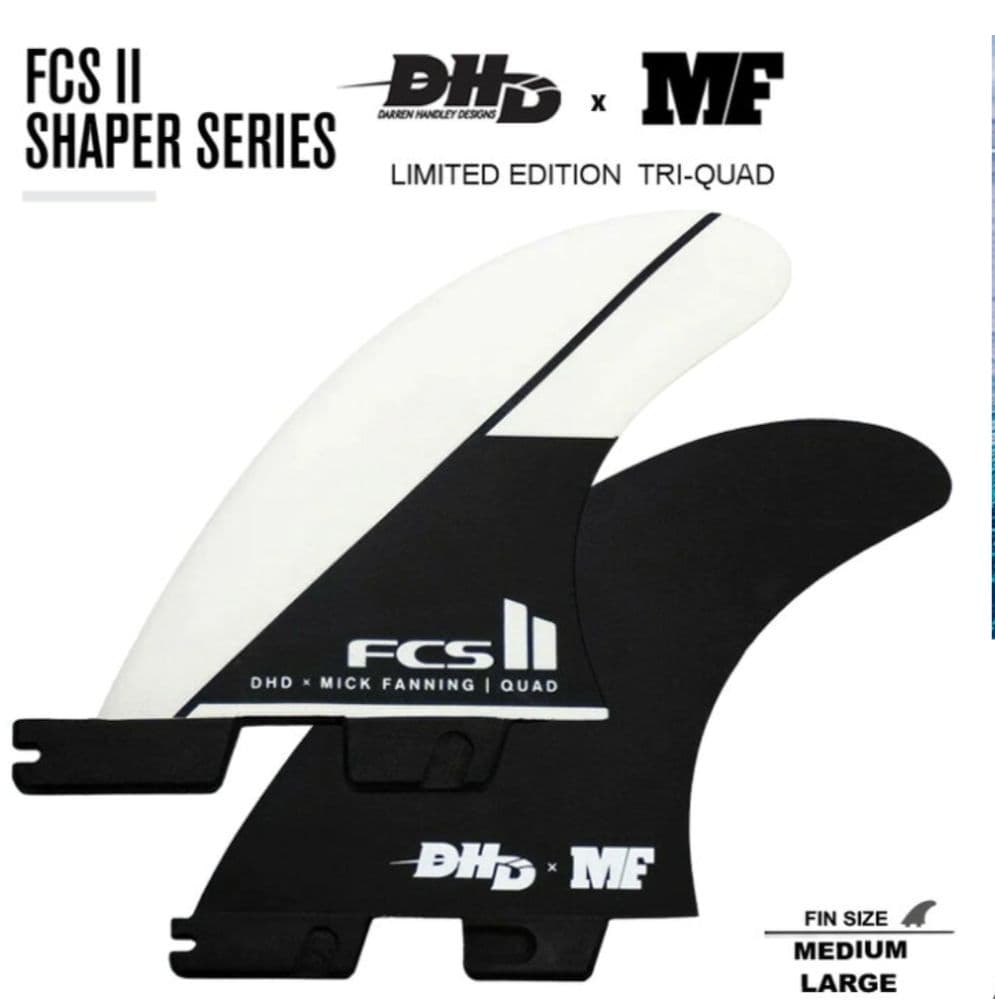 限定品　FCSII DHD x MF TRI-QUAD M ミディアム5枚セット FCS II LIMITED EDITION DHD X MF TRI-QUAD DHD SURF JAPAN限定販売