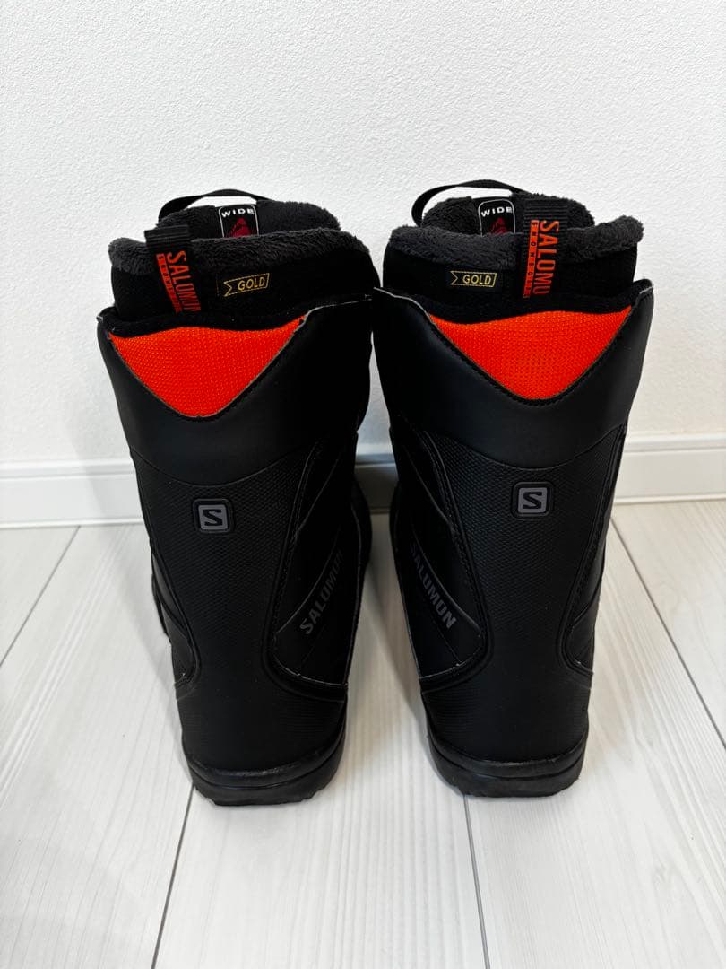 ５回着用　26.5cm SALOMON FACTION WIDE BOA ブーツ
