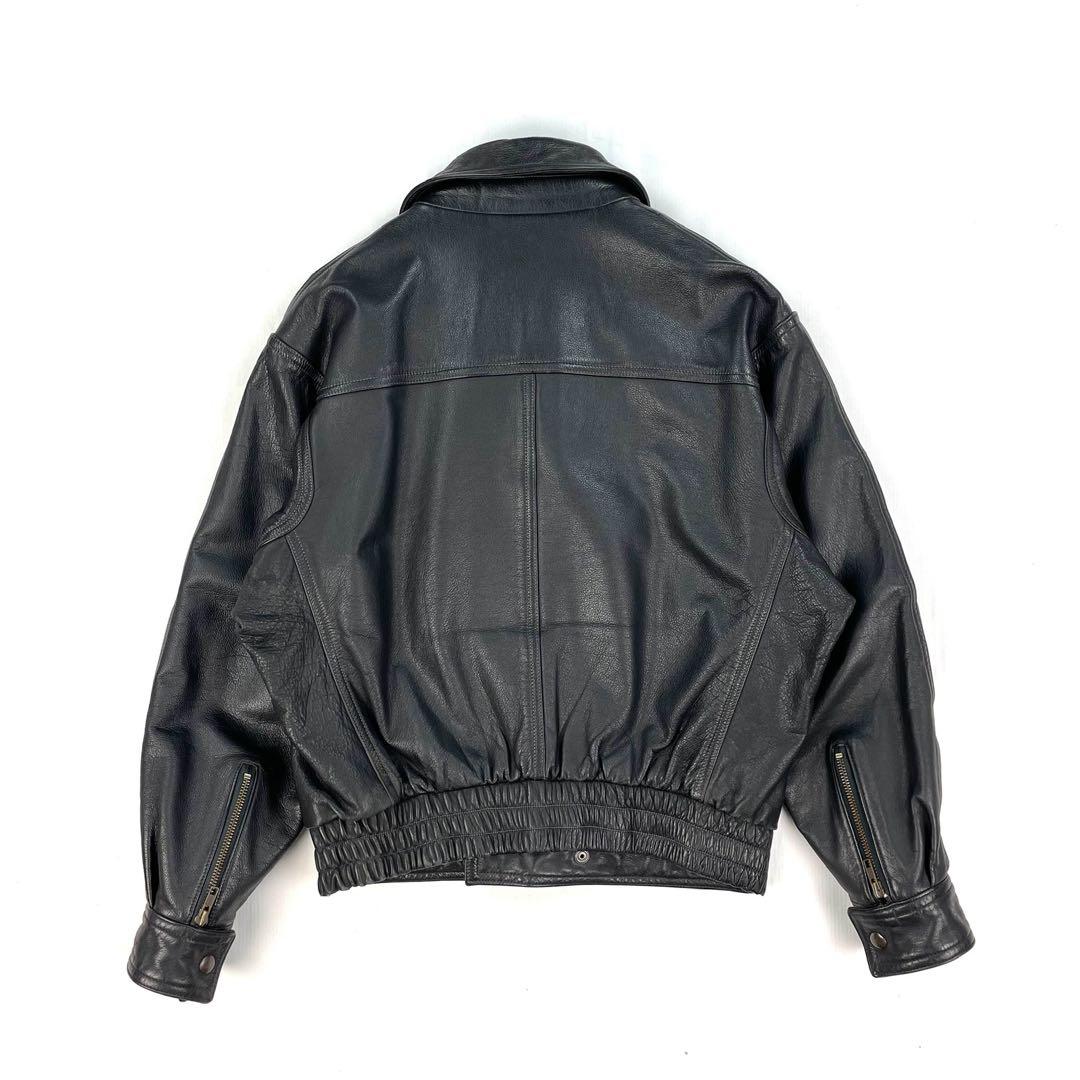 唯一無二】 80s レザージャケット M ブラック ヴィンテージ ライダース