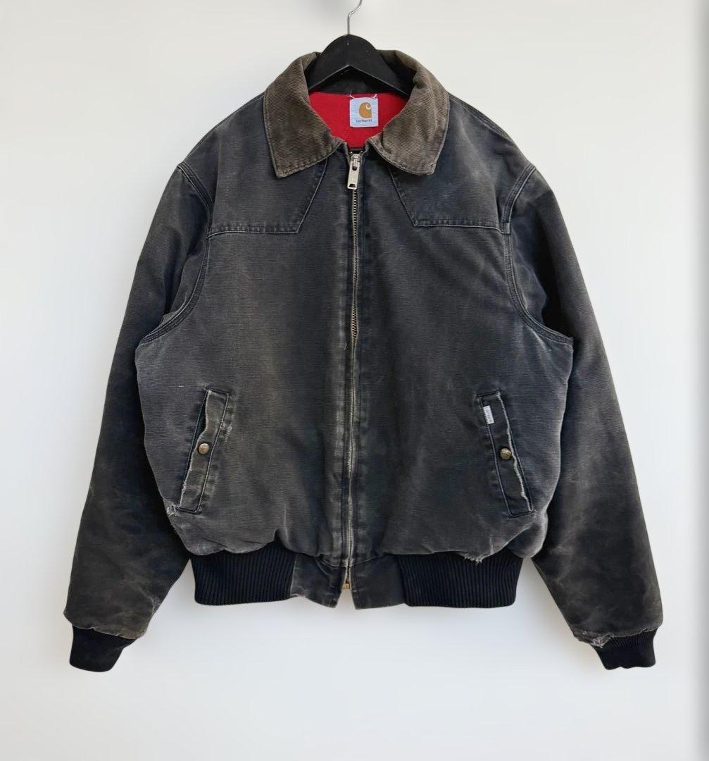 超超スペシャル 80s カーハート サンタフェジャケット XL ブラック 黒