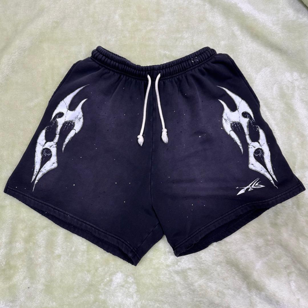 Hellstar ヘルスター ハーフパンツ ブラック M - メルカリ