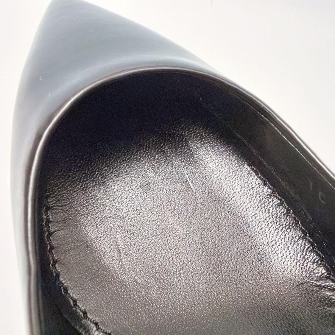 ルイヴィトン パンプス 22〜22.5cm ブラック パテントレザー ハイヒール