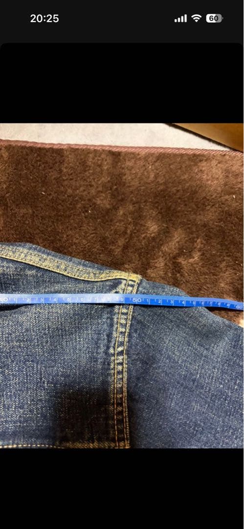 フルカウント デニムジャケット1st 別注モデル Tバック 42サイズ