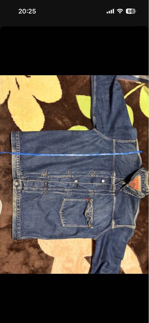 フルカウント デニムジャケット1st 別注モデル Tバック 42サイズ