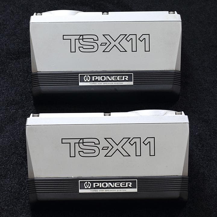 当時物】希少 パイオニア TS-X11 ペア ロンサムカーボーイ 金属製 旧車