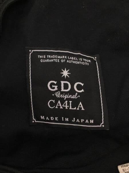 GDC CA4LA ベレー帽 ビッグベレー リネンコットン ブラック キムタク着