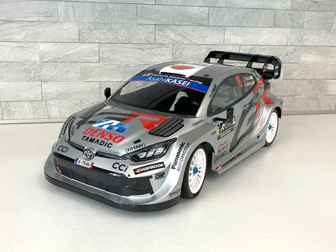 タミヤRCボディ ヤリス WRC2025 ラリーギリシャ・アクロポリス 勝田