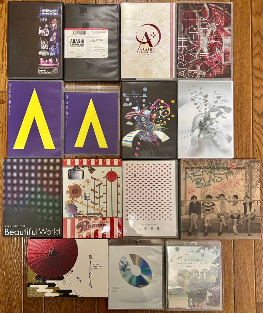 嵐 CD／DVD Blu-rayまとめ売り 嵐DVD.Blu-ray⭐︎まとめ売り - メルカリ