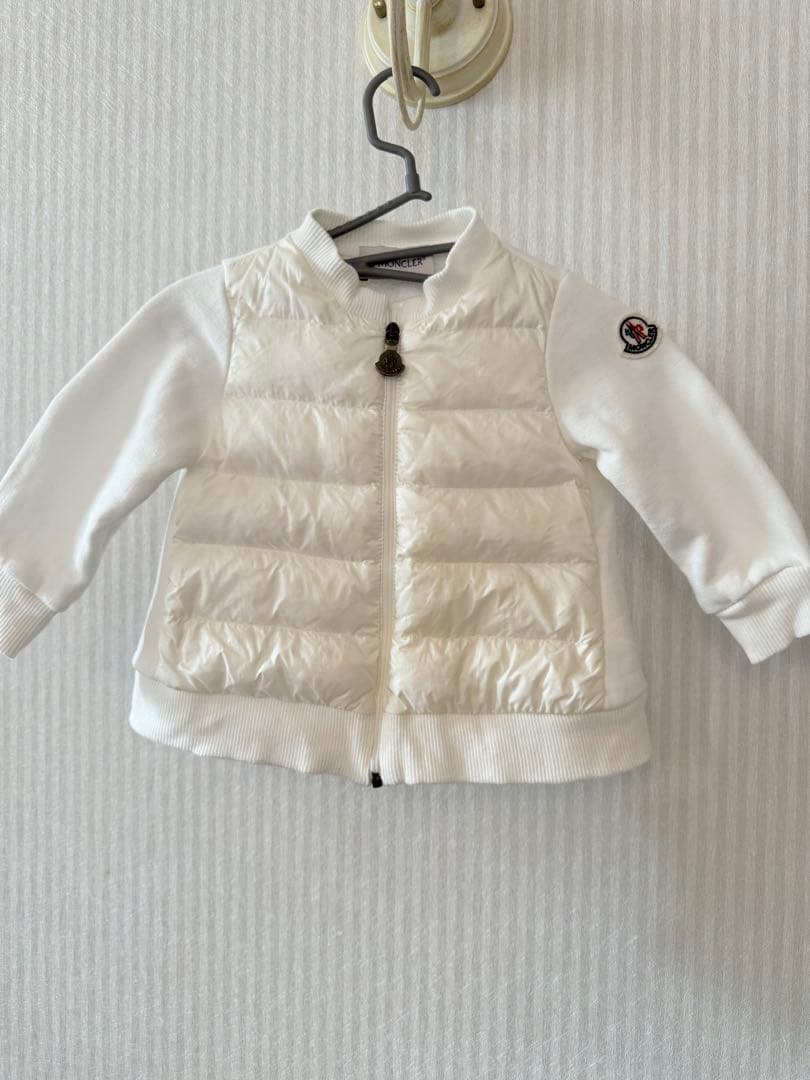 【るんるん】モンクレール MONCLER ベビー　アウター　ダウン MONCLER（モンクレール） ベビー服 子供服 ダウンジャケット ネイビー