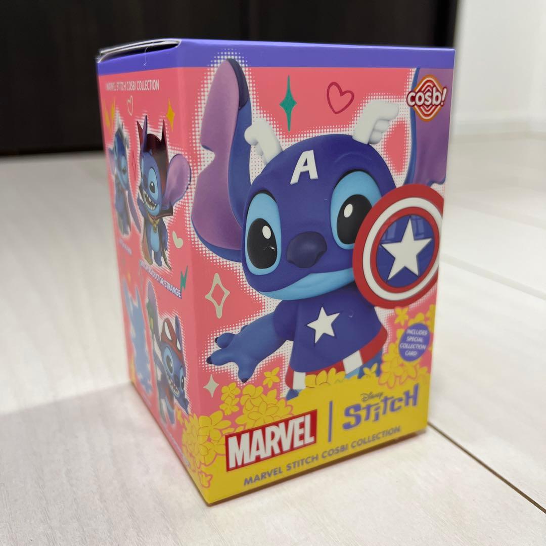 MARVEL スティッチ キャプテンアメリカ フィギュア - メルカリ