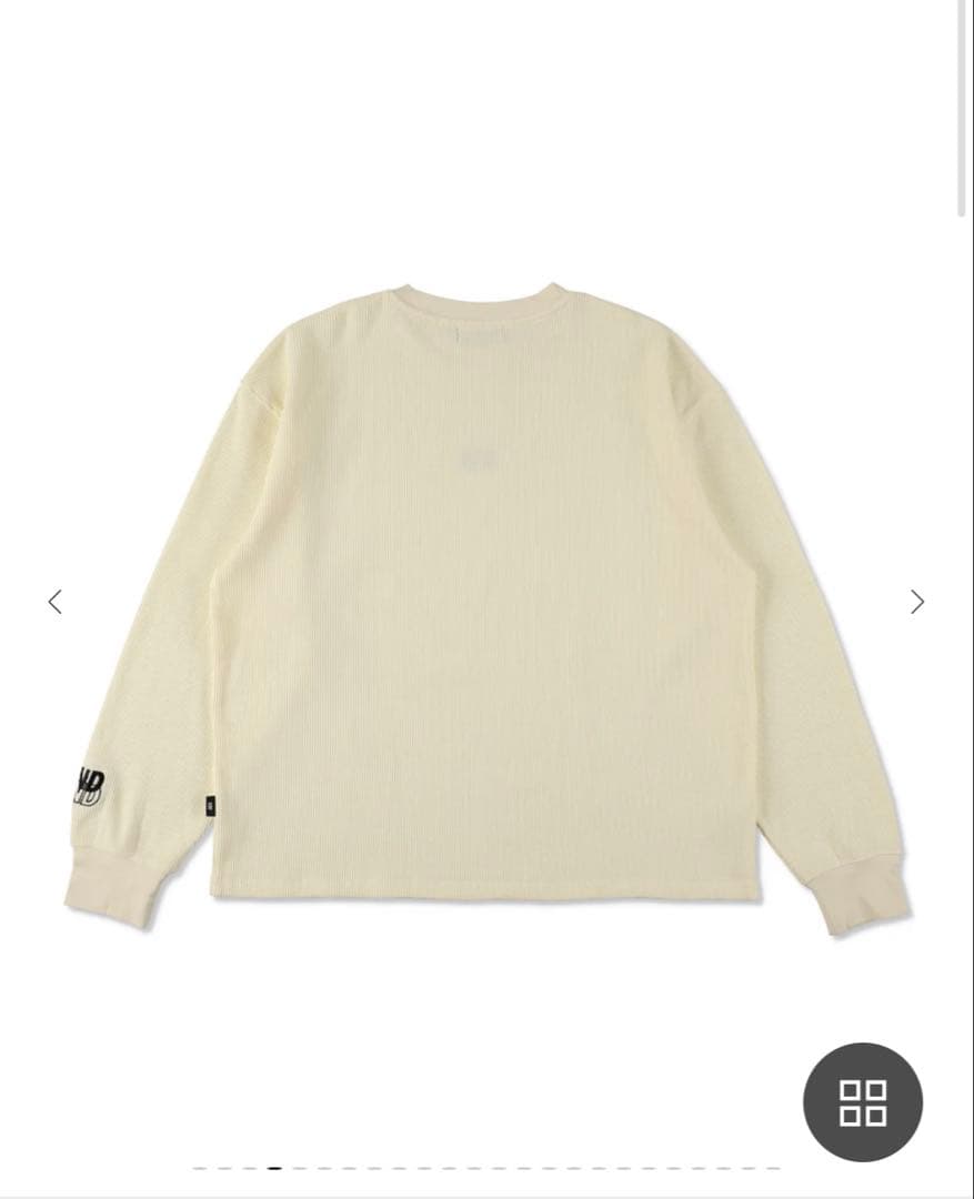 WIND AND SEA SEAロゴ長袖カットソー Waffle L/S Tee