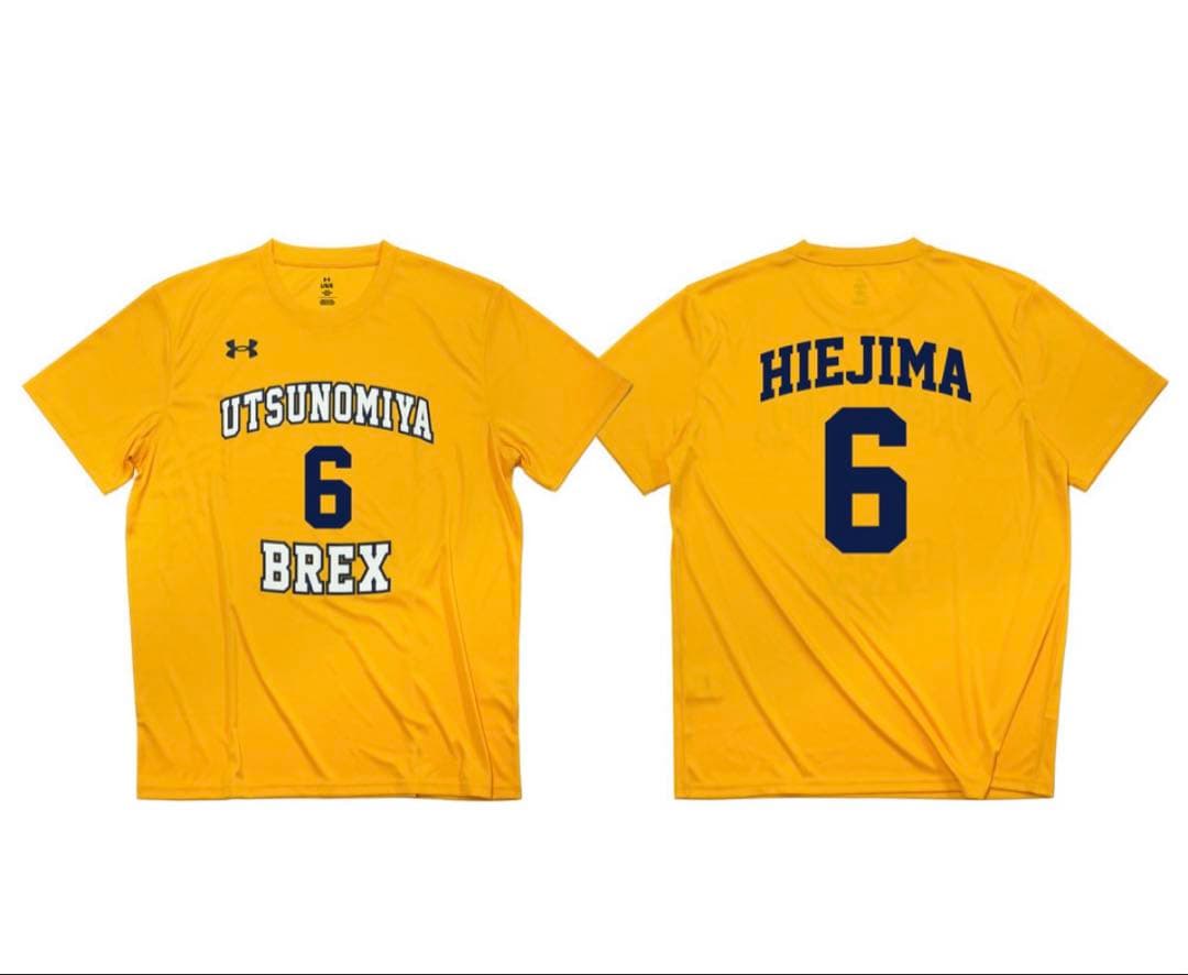 宇都宮ブレックス2024-25 選手ナンバーTシャツ 比江島慎 #6 サイズXL