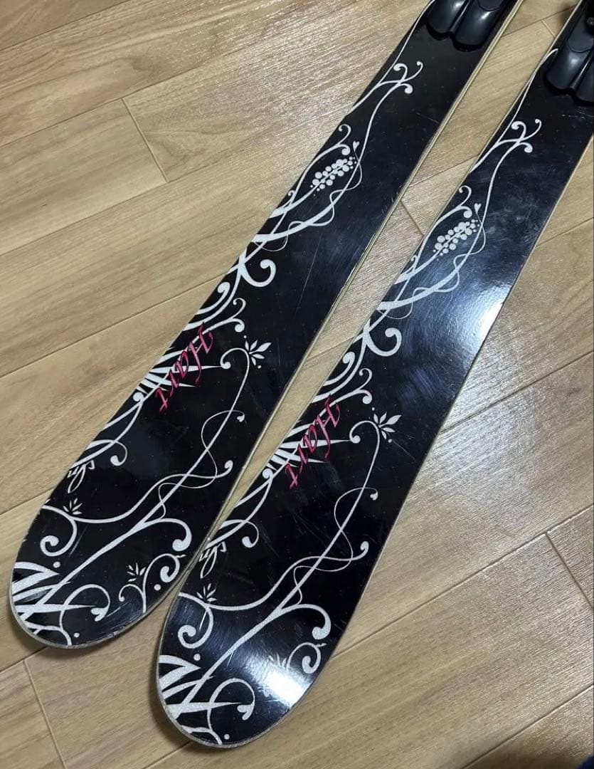 HARTカービングスキーセット女性用 板160cm、靴26〜26.5cm 中古