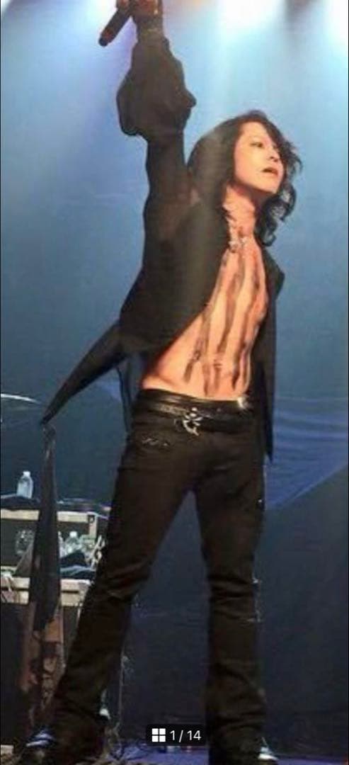 i*6様 hyde着 ロエンコーティングダメージブラックifラルク archiv