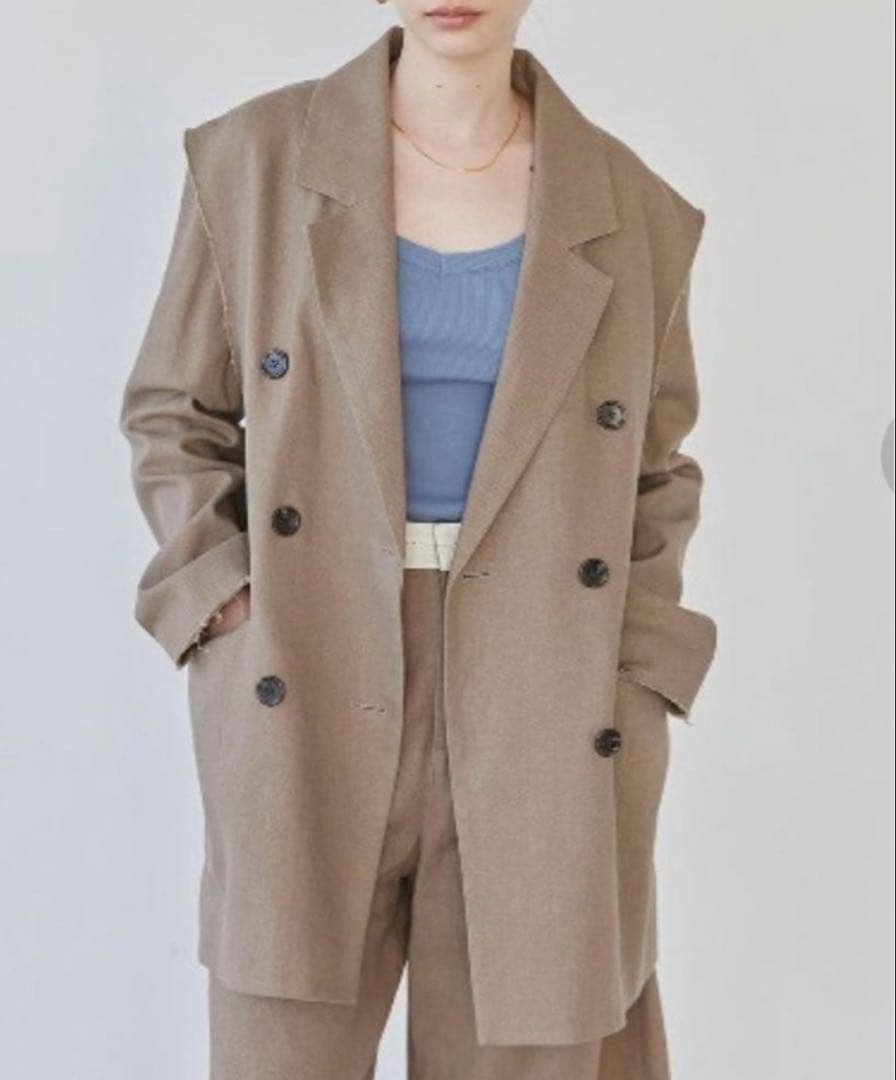 ALEXIA STAM ジャケット2way brown 値下げ中 - メルカリ