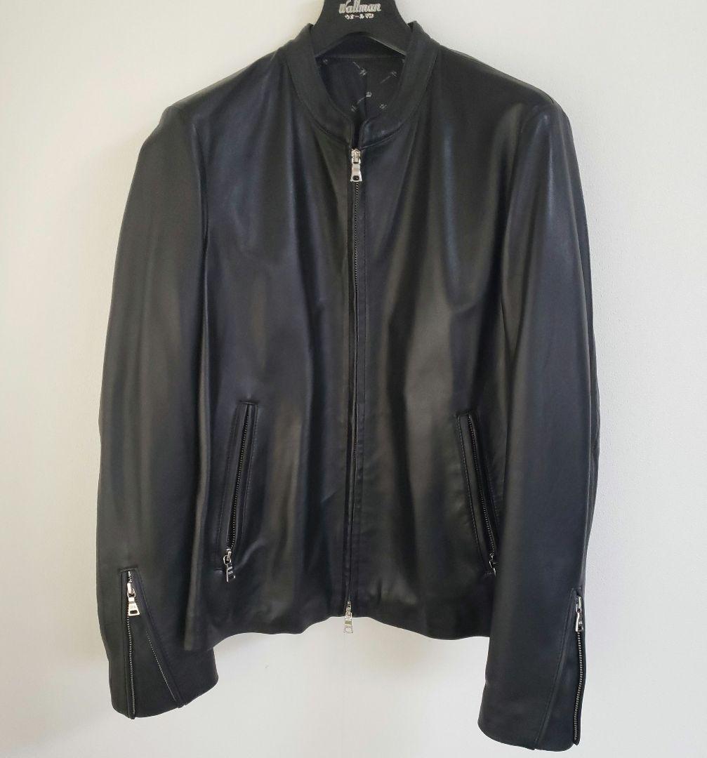 タケオキクチ ラムレザーシングルライダースジャケット tk.TAKEO KIKUCHI（ティーケータケオキクチ） 革ジャン ライダース