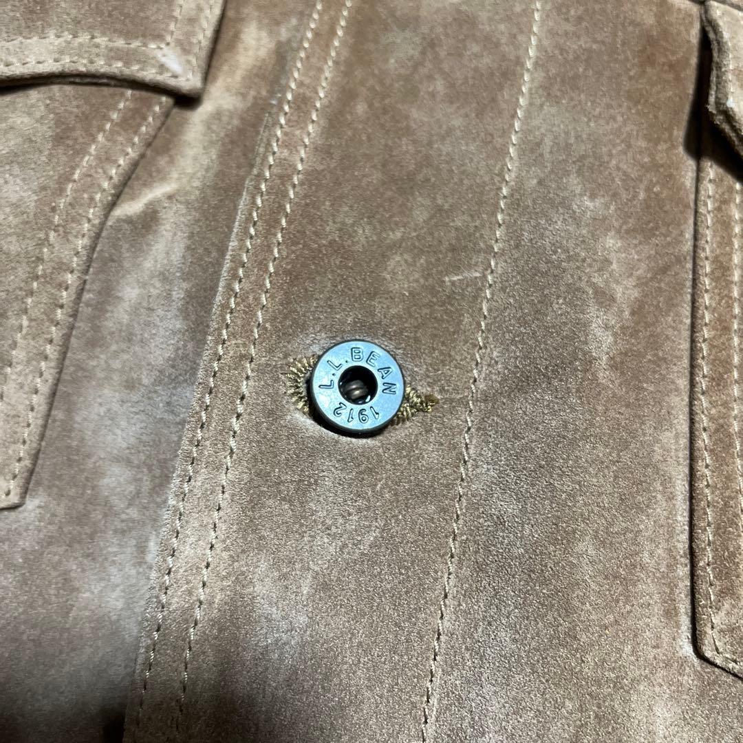 L.L.BEAN エルエルビーン スウェード レザー トラッカージャケット M