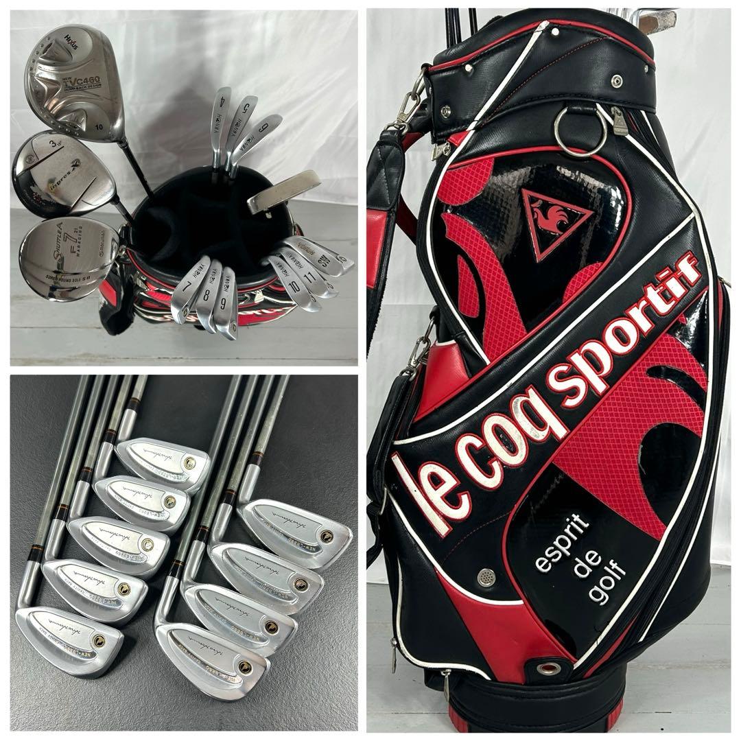本格派 メンズゴルフクラブ 13本 フルセットお試しセット ゴルフセット