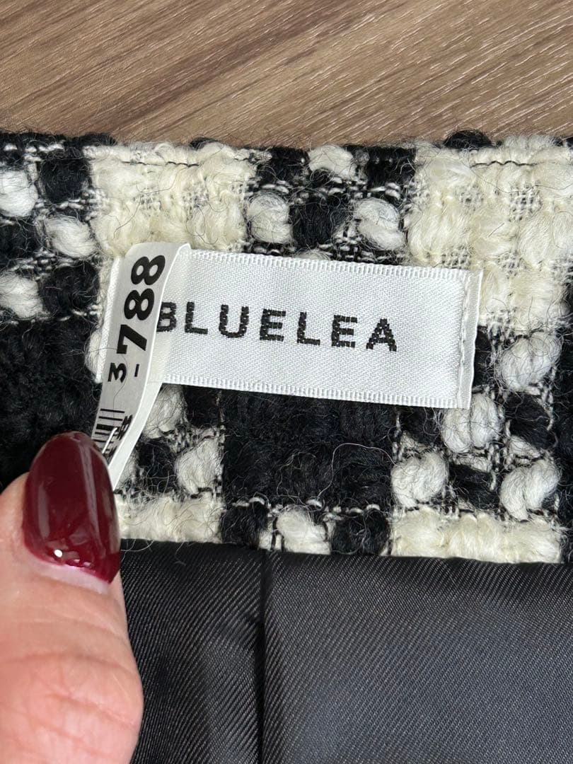 bluelea ブルレア オリジナルツイードジレ 完売/レア】BLUELEA