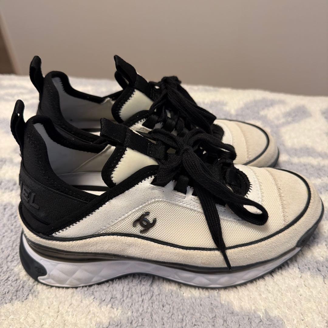 CHANEL スニーカー 36 - メルカリ