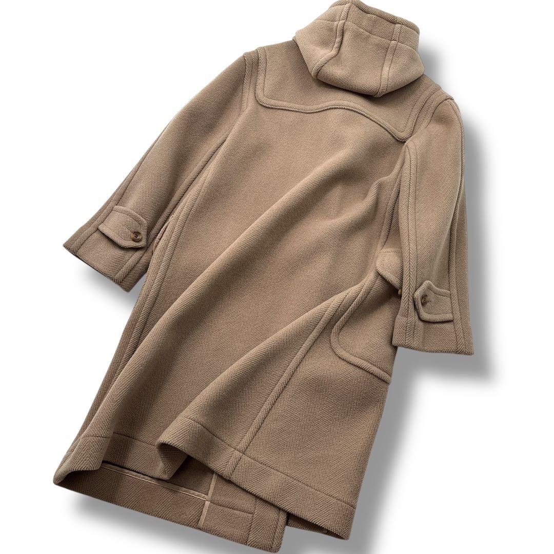 美品 OLD ENGLAND オールドイングランド ダッフルコート ヘリンボーン