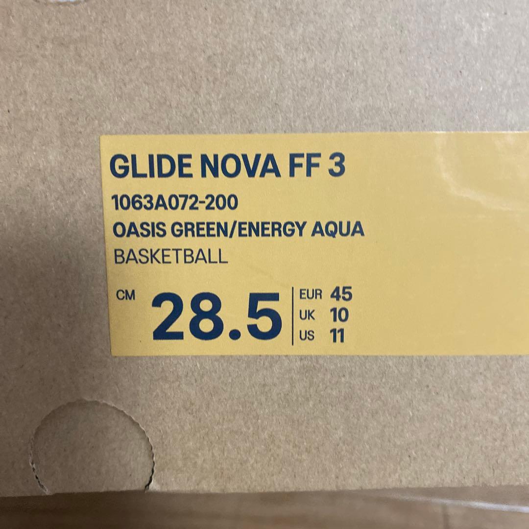 アシックス グライドノヴァ GLIDE NOVA FF3 28.5cm 箱あり