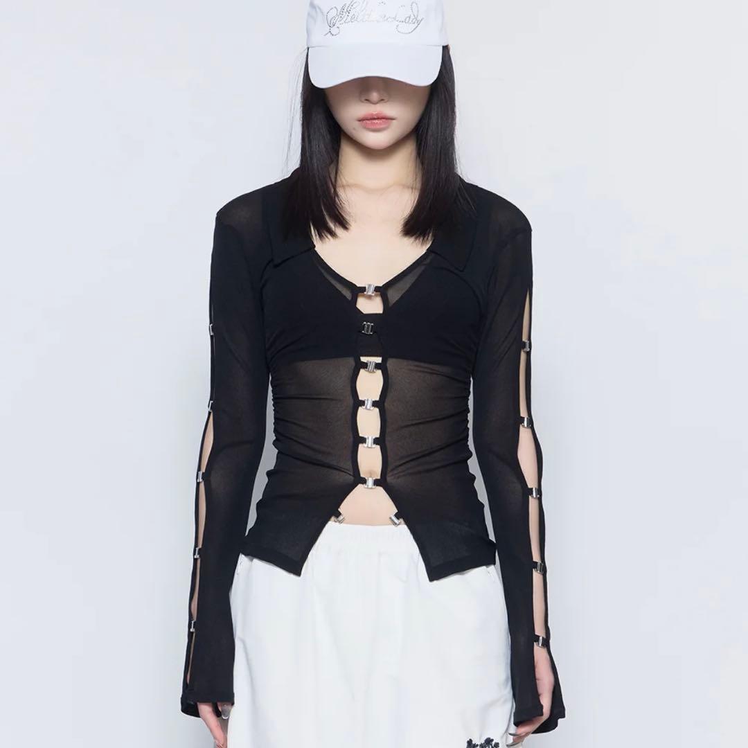 theredthread sheer hook tops - メルカリ
