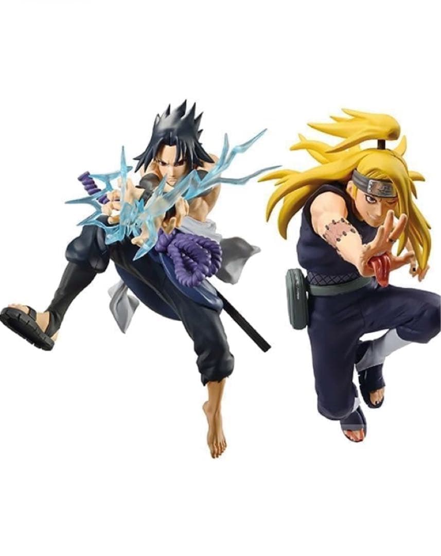 新品未開封】ナルト漫画表紙再現フィギュア デイダラ&サスケ 20周年