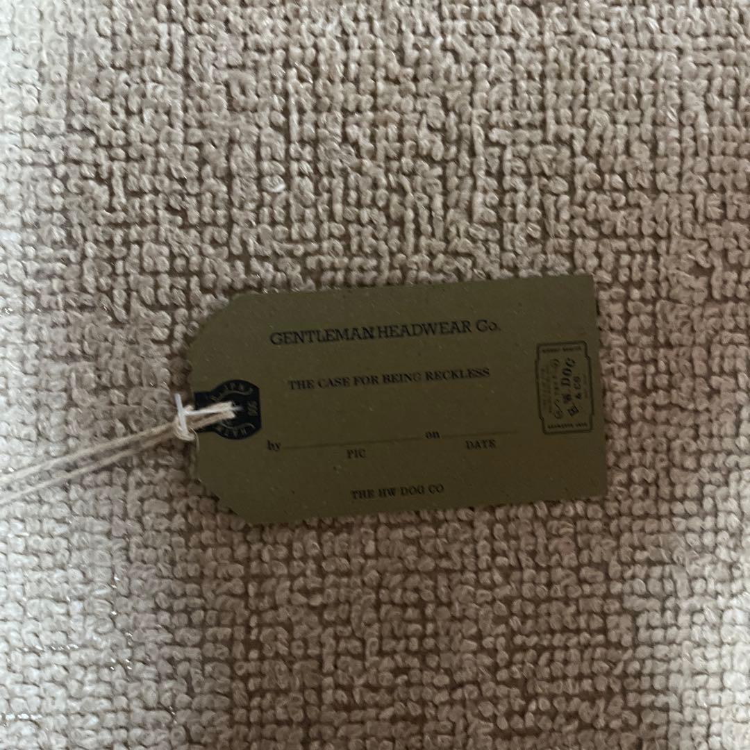 H.W.DOG & CO. デニムキャップ