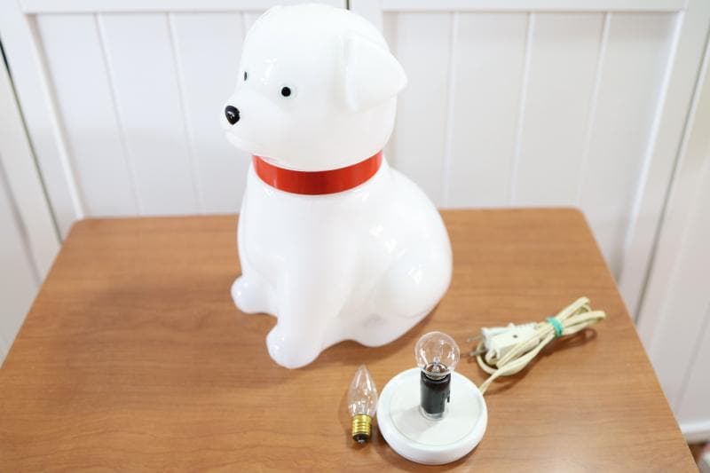 ◇マックスレイ「子犬のランプ」橋田裕司さんデザイン◇ヴィンテージ品