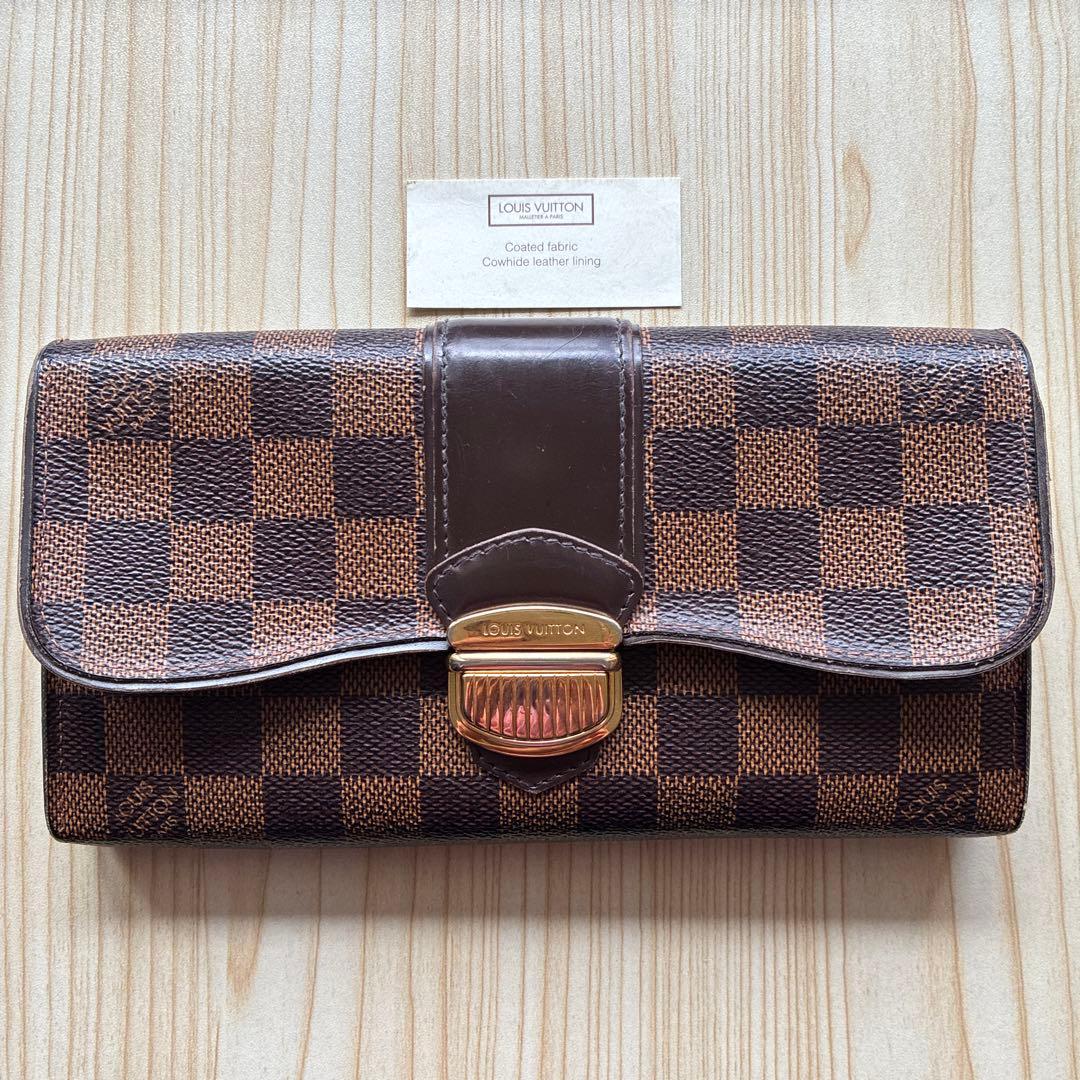 LOUIS VUITTON ルイヴィトン　ダミエ柄レザー長財布 LOUIS VUITTON（ルイ・ヴィトン） 【新品】ルイヴィトン ダミエ
