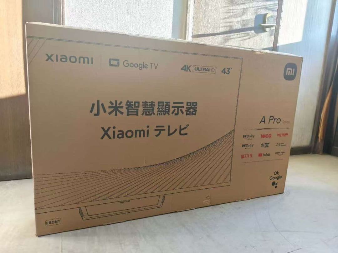 (テ64）新品Xiaomi テレビ 43インチ A Pro 4K Xiaomi Xiaomi TV A Pro 2025 [43インチ ブラック] 価格比較 - 価格.com