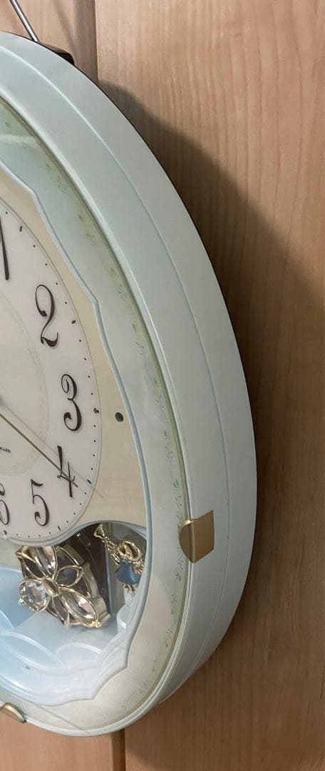 最終値下げ！からくり時計 パルミューズm479 掛け時計 電波時計 振り子