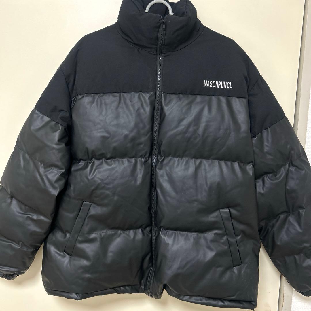 最終値下げ ダウンジャケット アウターメンズ レディース 黒 韓国系