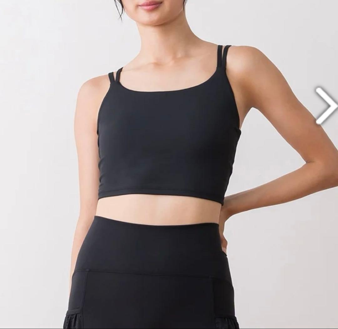 SUKARA ブラトップ付きフラワーレーストップス