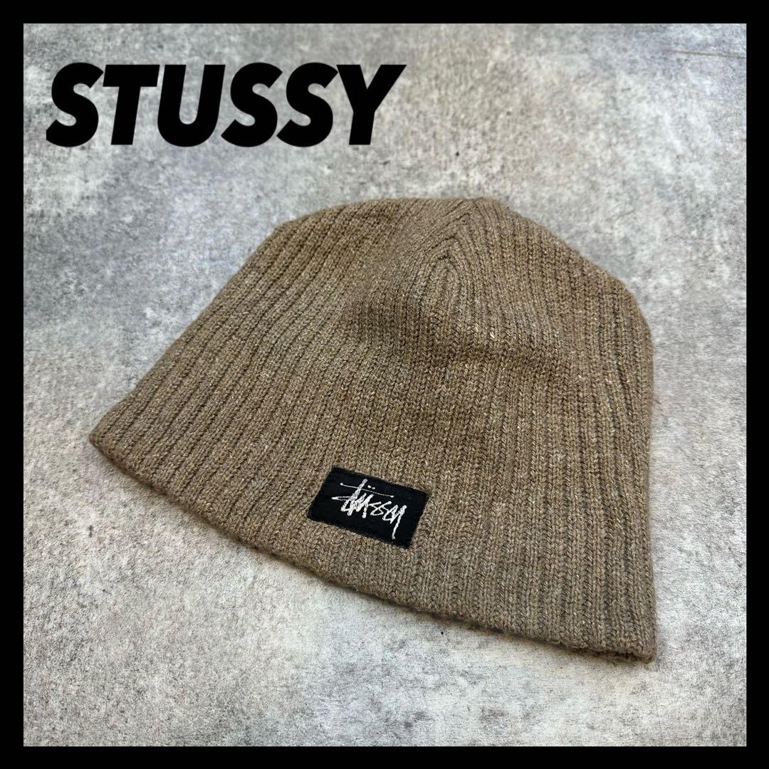 ステューシー old stussy 90s ニット帽 ビーニー - メルカリ