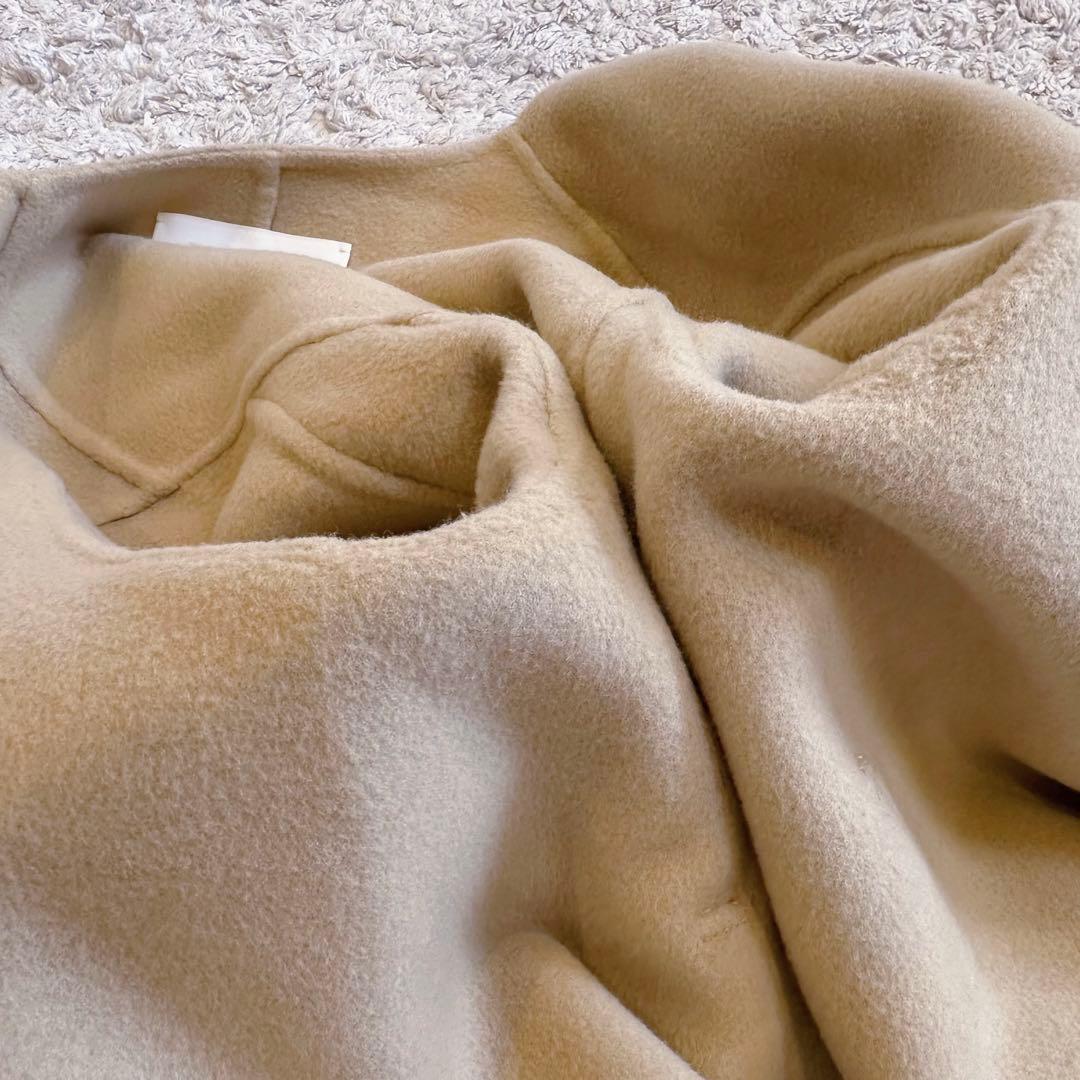 美品【ダブルフェイス／ベルト付き】ボールジィ／オーバーサイズ•ノー