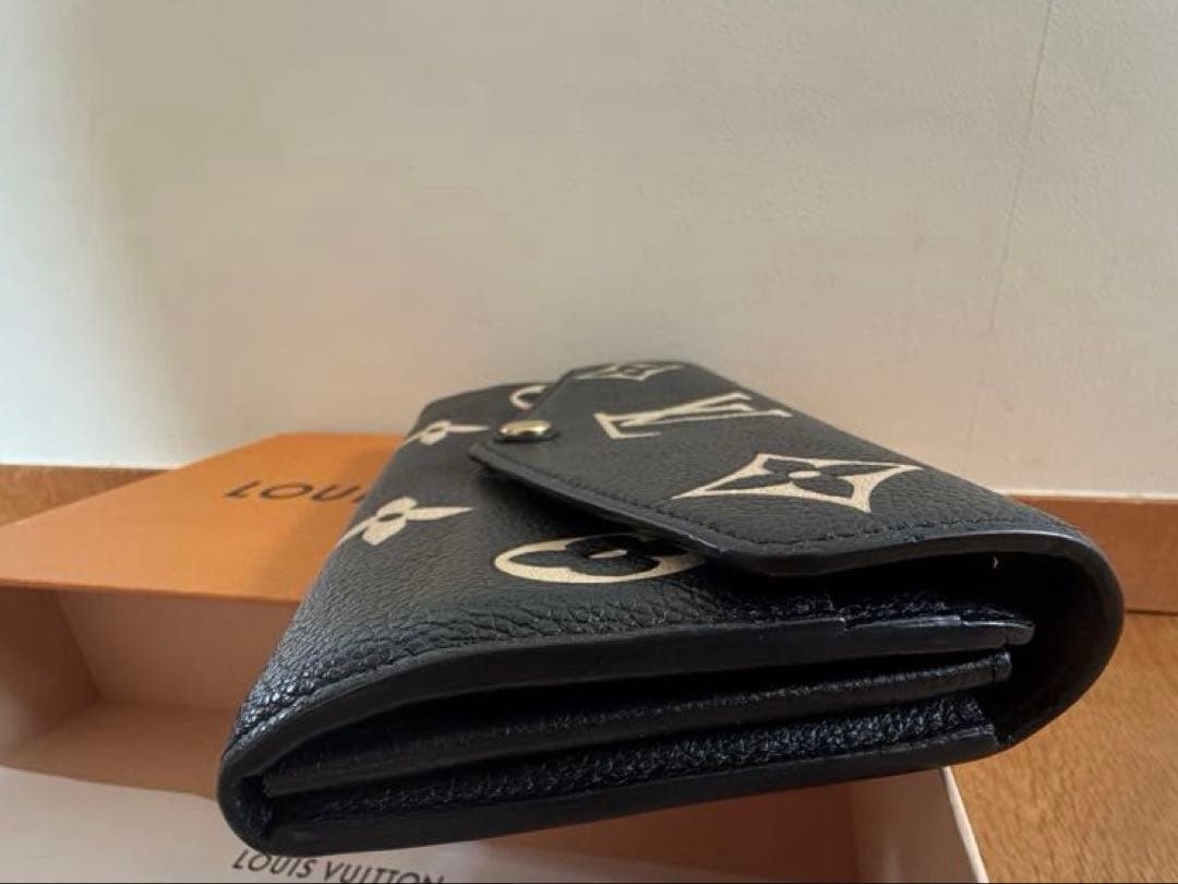 ヴィトン M80496 RFID認証 長財布 アンプラント ポルトフォイユ サラ