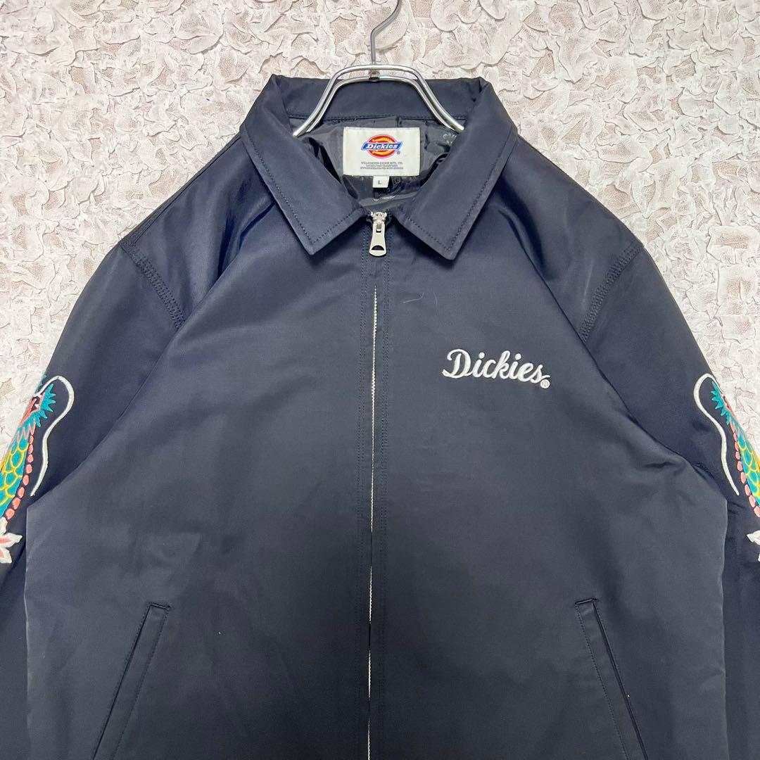Dickies』 スーベニアジャケット 龍 和柄 袖刺繍 希少 黒 【L】 - メルカリ