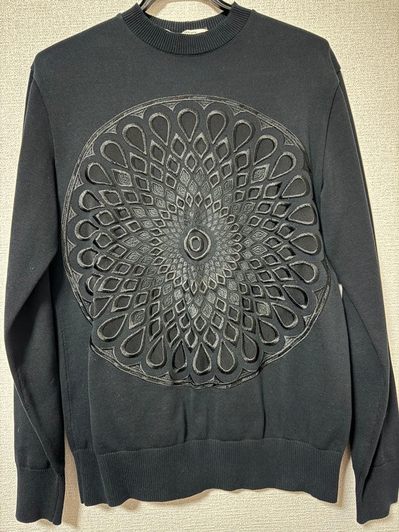 GIVENCHY ジバンシー 17SS ブラックローズニット - メルカリ