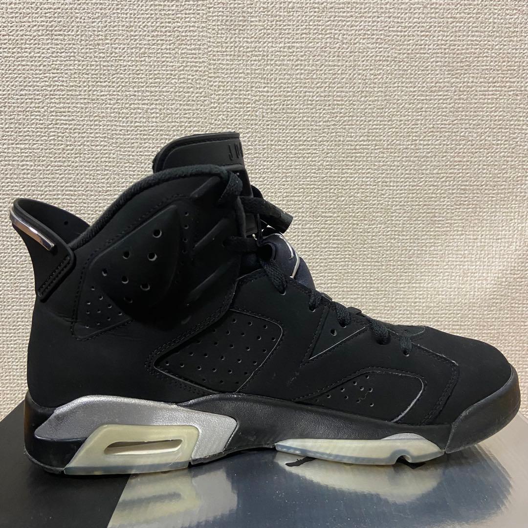 靴 NIKE Air Jordan 6 RETRO BLACK 27.5cm