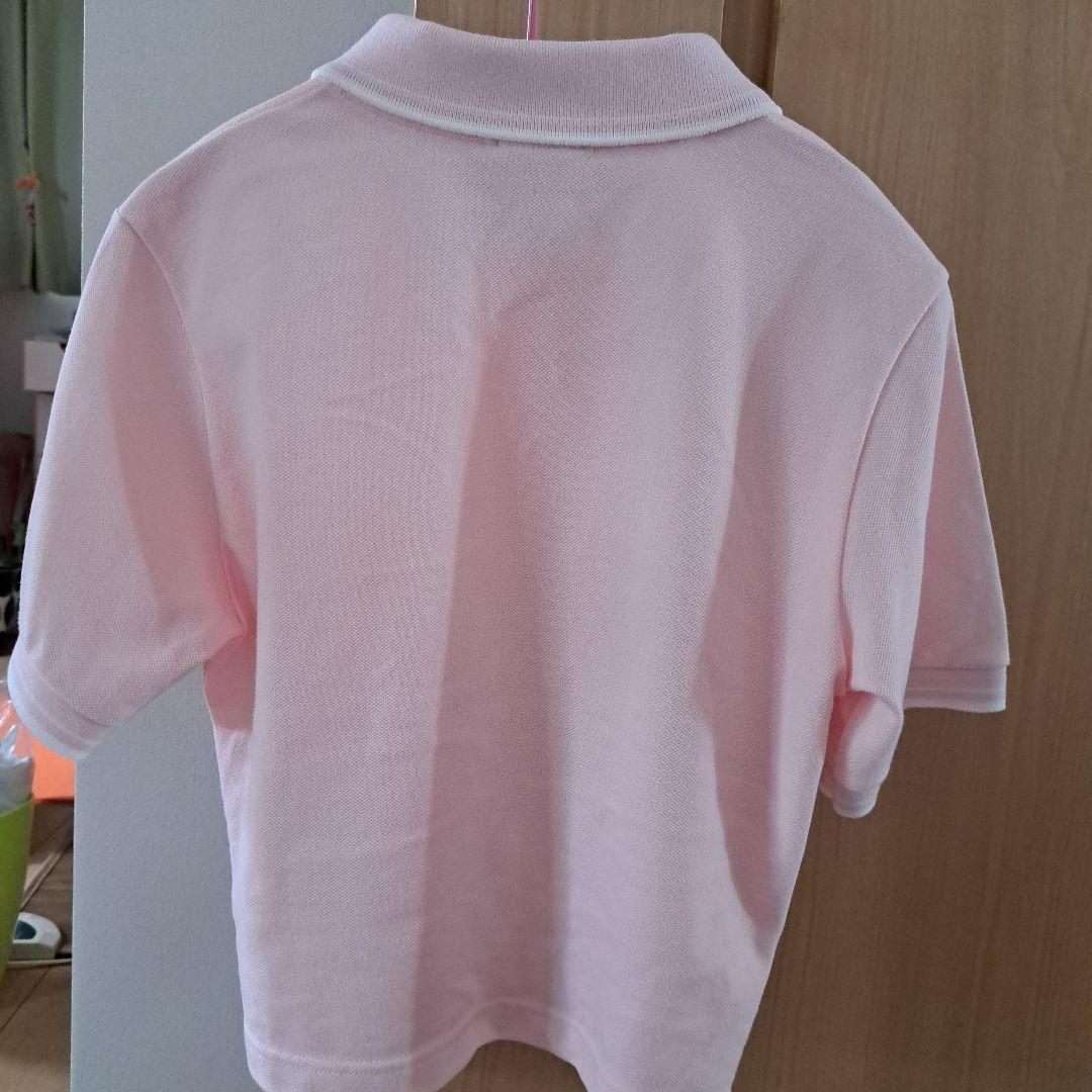 新品未使用 LACOSTE X スナイデル 半袖ポロシャツ ピンクショート丈
