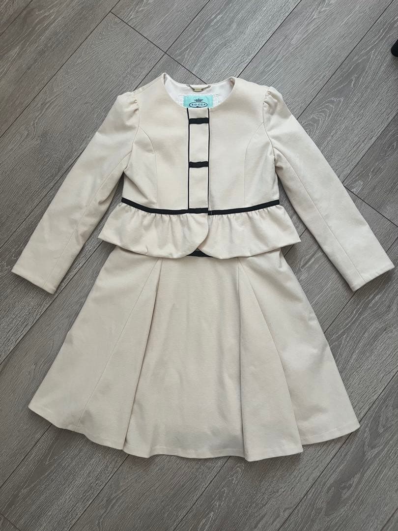 TOCCA トッカ　120 ワンピース　ジャケット 入学式 セレモニー tocca ワンピースとジャケット セット 120 TOCCA トッカ 120