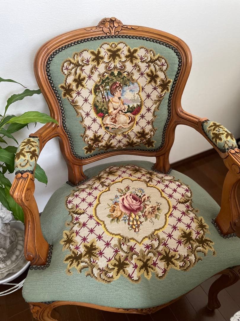 ✧₊⁎断捨離SALE品⁎⁺˳✧༚ ♡ フランスアンティーク チェア♡ 西洋家具